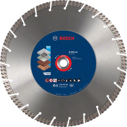 B-Ware Bosch Professional Expert MultiMaterial Diamanttrennscheiben, 300 x 22,23 x 2,8 x 15 mm (2608900664)