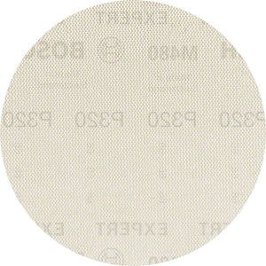 Bosch Professional Expert M480 Schleifnetz für Exzenterschleifer, 125 mm, G 320, 5 Stück (2608900678)