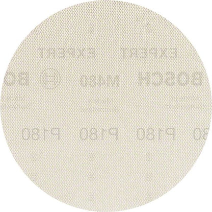 Bosch Professional Expert M480 Schleifnetz für Exzenterschleifer, 125 mm, G 180, 50 Stück (2608900684)