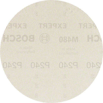 Bosch Professional Expert M480 Schleifnetz für Exzenterschleifer, 125 mm, G 240, 50 Stück (2608900686)
