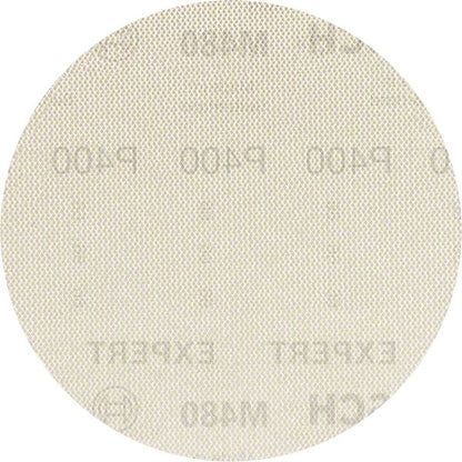 Bosch Professional Expert M480 Schleifnetz für Exzenterschleifer, 125 mm, G 400, 50 Stück (2608900688)