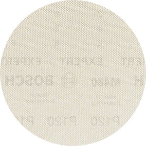 Bosch Professional Expert M480 Schleifnetz für Exzenterschleifer, 150 mm, G 120, 5 Stück (2608900691)
