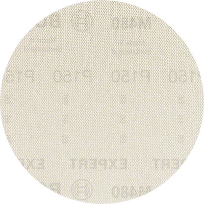 Bosch Professional Expert M480 Schleifnetz für Exzenterschleifer, 150 mm, G 150, 5 Stück (2608900692)
