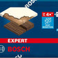 Bosch Professional Expert M480 Schleifnetz für Exzenterschleifer, 150 mm, G 100, 50 Stück (2608900699)