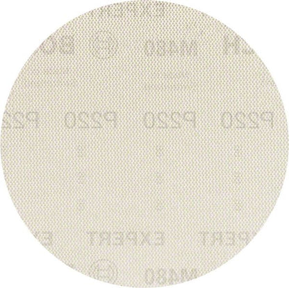 Bosch Professional Expert M480 Schleifnetz für Exzenterschleifer, 150 mm, G 220, 50 Stück (2608900703)