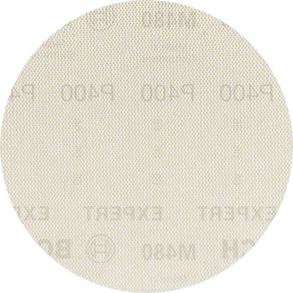 Bosch Professional Expert M480 Schleifnetz für Exzenterschleifer, 150 mm, G 400, 50 Stück (2608900706)