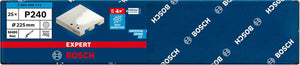 Bosch Professional Expert M480 Schleifnetz für Trockenbauschleifer, 225 mm, G 240, 25-tlg. (2608900713)