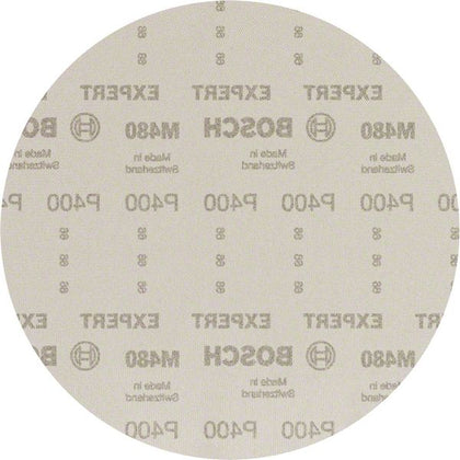 Bosch Professional Expert M480 Schleifnetz für Trockenbauschleifer, 225 mm, G 400, 25-tlg. (2608900715)
