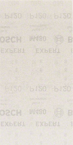 Bosch Professional Expert M480 Schleifnetz für Schwingschleifer, 115 x 230 mm, G 120, 50-tlg. (2608900772)