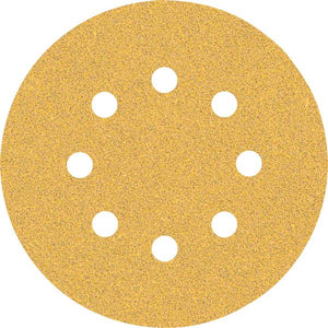 Bosch Professional Expert C470 Schleifpapier mit 8 Löchern für Exzenterschleifer, 125 mm, G 60, 5-tlg. (2608900804)
