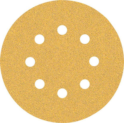 Bosch Professional Expert C470 Schleifpapier mit 8 Löchern für Exzenterschleifer, 125 mm, G 60, 5-tlg. (2608900804)