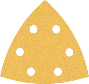 Bosch Professional Expert C470 Schleifpapier für Deltaschleifer, 93 mm, G 120, 5 Stück (2608900827)