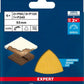 Bosch Professional Expert C470 Schleifpapier-Set für Deltaschleifer, 93 mm, G 60/120/240, 6-tlg. (2608900832)