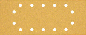 Bosch Professional Expert C470 Schleifpapier mit 14 Löchern für Schwingschleifer, 115 x 280 mm, G 60, 10-tlg. (2608900847)