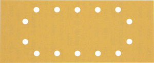 Bosch Professional Expert C470 Schleifpapier mit 14 Löchern für Schwingschleifer, 115 x 280 mm, G 180, 10-tlg. (2608900850)