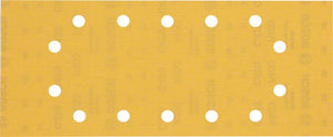 Bosch Professional Expert C470 Schleifpapier mit 14 Löchern für Schwingschleifer, 115 x 280 mm, G 400, 10-tlg. (2608900852)