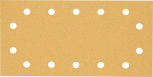 Bosch Professional Expert C470 Schleifpapier mit 14 Löchern für Schwingschleifer, 115 x 230 mm, G 80, 10-tlg. (2608900862)