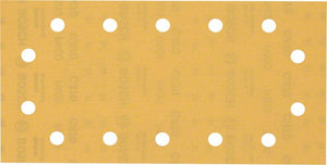 Bosch Professional Expert C470 Schleifpapier mit 14 Löchern für Schwingschleifer, 115 x 230 mm, G 400, 10-tlg. (2608900866)