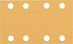 Bosch Professional Expert C470 Schleifpapier mit 8 Löchern für Schwingschleifer, 80 x 133 mm, G 100, 10-tlg. (2608900880)