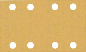Bosch Professional Expert C470 Schleifpapier mit 8 Löchern für Schwingschleifer, 80 x 133 mm, G 180, 10-tlg. (2608900882)