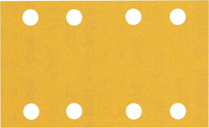 Bosch Professional Expert C470 Schleifpapier mit 8 Löchern für Schwingschleifer, 80 x 133 mm, G 240, 10-tlg. (2608900883)