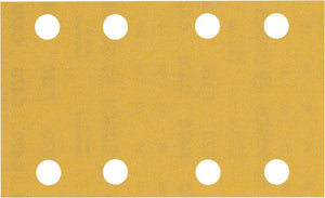 Bosch Professional Expert C470 Schleifpapier mit 8 Löchern für Schwingschleifer, 80 x 133 mm, G 320, 10-tlg. (2608900884)