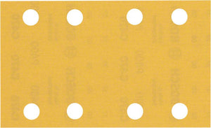 Bosch Professional Expert C470 Schleifpapier mit 8 Löchern für Schwingschleifer, 80 x 133 mm, G 400, 10-tlg. (2608900885)