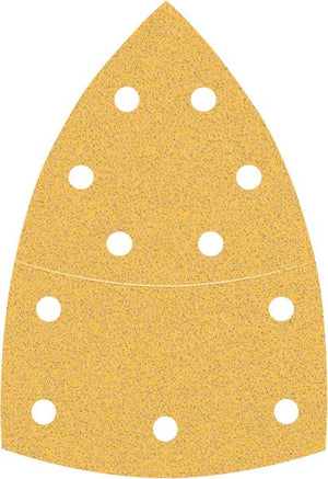 Bosch Professional Expert C470 Schleifpapier mit 11 Löchern für Multischleifer, 102 x 62 mm, 93 mm, G 80, 10-tlg. (2608900887)