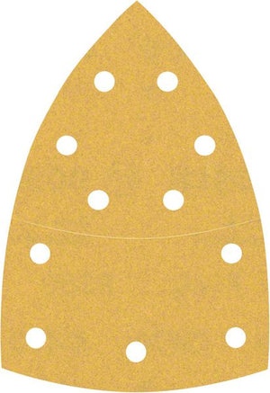 Bosch Professional Expert C470 Schleifpapier mit 11 Löchern für Multischleifer, 102 x 62 mm, 93 mm, G 180, 10-tlg. (2608900889)