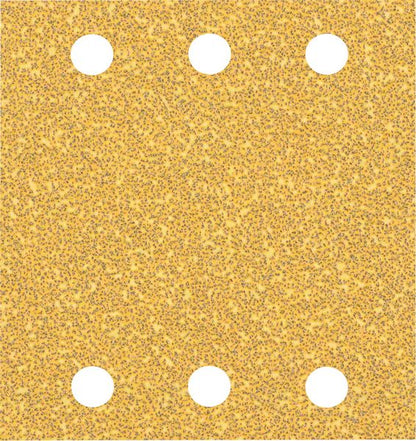 Bosch Professional Expert C470 Schleifpapier mit 6 Löchern für Schwingschleifer, 115 x 107 mm, G 40, 10-tlg. (2608900890)