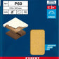 Bosch Professional Expert C470 Schleifpapier mit 6 Löchern für Schwingschleifer, 115 x 107 mm, G 60, 10-tlg. (2608900891)
