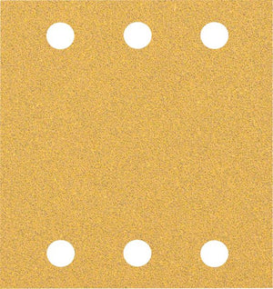 Bosch Professional Expert C470 Schleifpapier mit 6 Löchern für Schwingschleifer, 115 x 107 mm, G 60, 10-tlg. (2608900891)