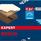 Bosch Professional Expert C470 Schleifpapier mit 6 Löchern für Exzenterschleifer, 150 mm, G 100, 50-tlg. (2608900920)