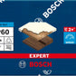 Bosch Professional Expert C470 Schleifpapier für Deltaschleifer, 93 mm, G 60, 50 Stück (2608900927)