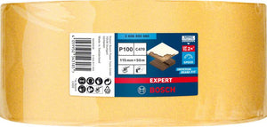 Bosch Professional Expert C470 Schleifpapierrolle zum Handschleifen, 115 mm x 50 m, G 100 (2608900980)