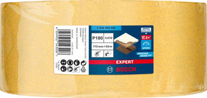 Bosch Professional Expert C470 Schleifpapierrolle zum Handschleifen, 115 mm x 50 m, G 180 (2608900982)