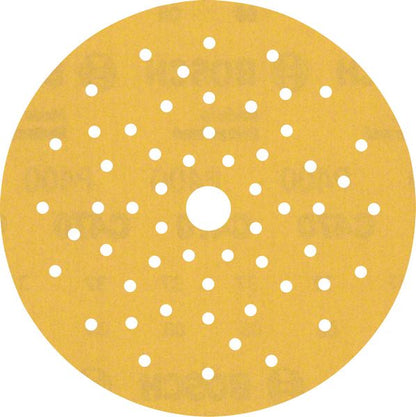 Bosch Professional Expert C470 Schleifpapier Mehrloch für Exzenterschleifer, 150 mm, G 400, 5-tlg. (2608901110)
