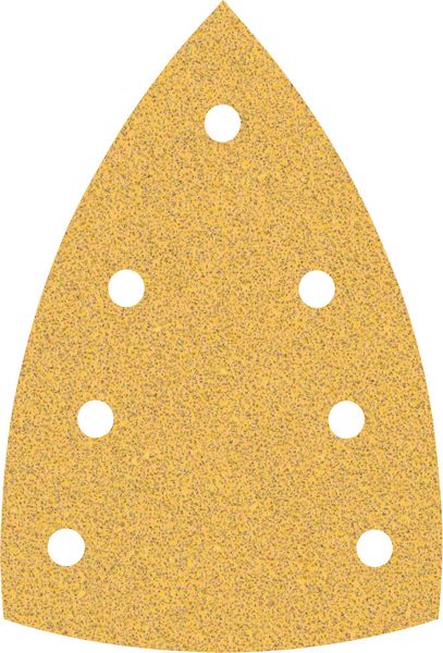 Bosch Professional Expert C470 Schleifpapier mit 7 Löchern für Multischleifer, 100 x 150 mm, G 60, 10-tlg. (2608901115)