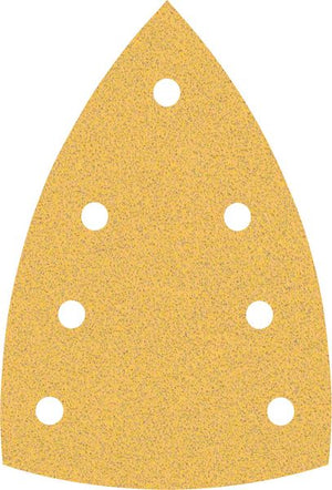 Bosch Professional Expert C470 Schleifpapier mit 7 Löchern für Multischleifer, 100 x 150 mm, G 80, 10-tlg. (2608901116)