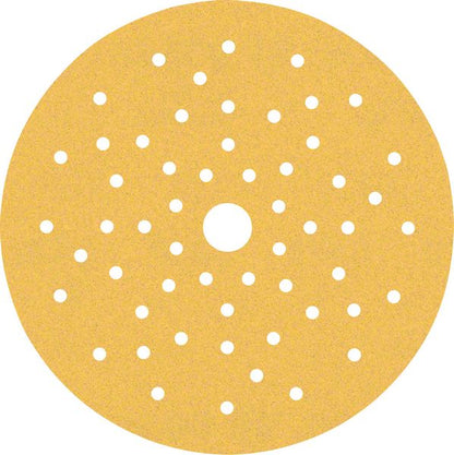 Bosch Professional Expert C470 Schleifpapier Mehrloch für Exzenterschleifer, 150 mm, G 150, 50-tlg. (2608901140)