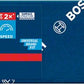 Bosch Professional Expert C470 Schleifpapier mit 19 Löchern für Trockenbauschleifer, 225 mm, G 40, 25-tlg. (2608901146)