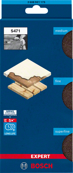 Bosch Professional 69x97x26mm,M,F,SF, 3x EXPERT (2608901175)