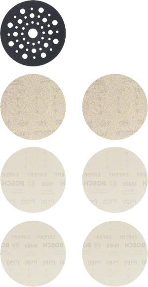 Bosch Professional Netzschleifsch.M480,125mm,StarterKit EXP (2608901202)