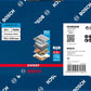 Bosch Professional Expert N880 Vliespad zum Handschleifen, 152 x 229 mm, Reinigung, 20-tlg. (2608901211)