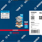 Bosch Professional Expert N880 Vliespad zum Handschleifen, 152 x 229 mm, Allzweck, 20-tlg. (2608901217)