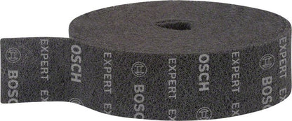 Bosch Professional Expert N880 Vliesrolle zum Handschleifen, 100 mm x 10 m, medium S (2608901223)