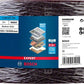 Bosch Professional Expert N880 Vliesrolle zum Handschleifen, 150 mm x 10 m, medium A (2608901236)