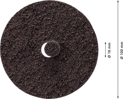 Bosch Professional Expert N477 SCM Scheibe für Winkelschleifer, 100 x 16 mm, grob, 25-tlg. (2608901261)