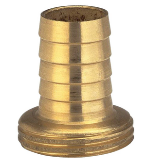 Gardena Schlauchverschraubung 1teilig, 26,5 mm (G 3/4)-Gewinde / 19 mm (3/4')-Schläuche (7147-20)