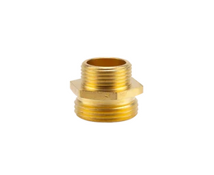 Gardena Reduzier-Messing-Gewindenippel, 33,3 mm (G 1)-AG / 26,5 mm (G 3/4)-AG (7263-20)